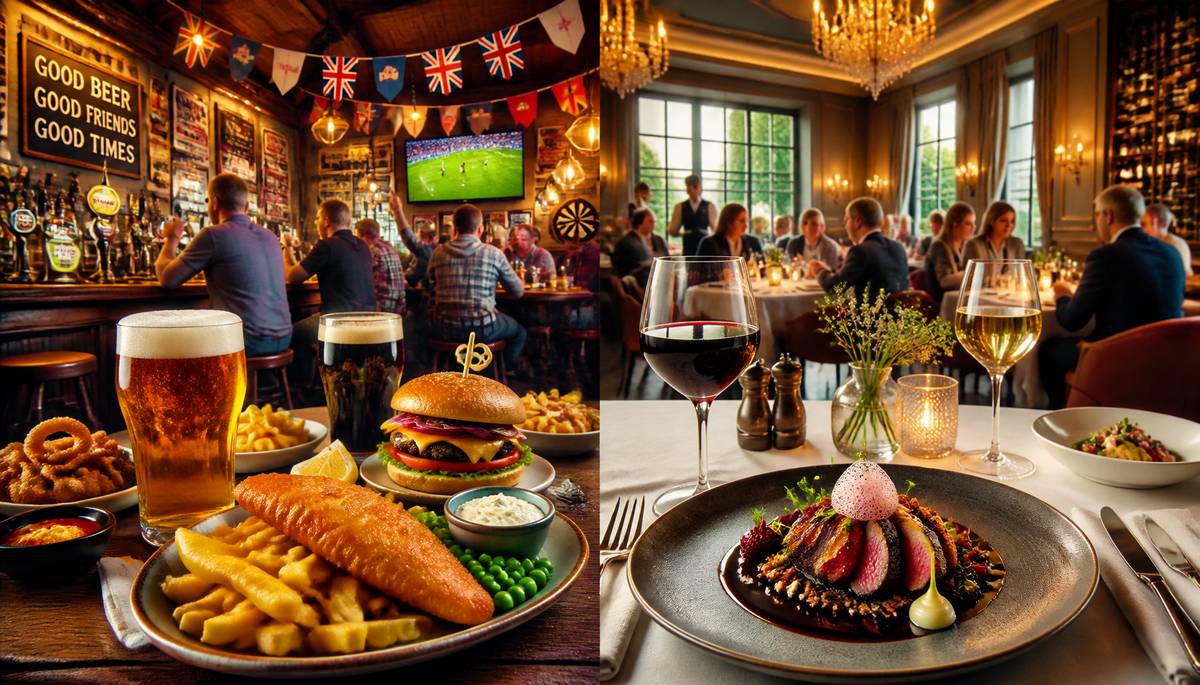 Lets Compare Pubs and Restaurants