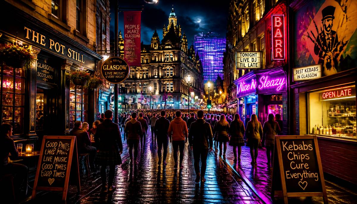 Glasgow Nights: A Delirious Dance with the Nocturnal Beast