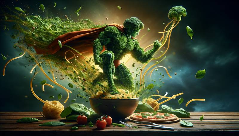 Spinach: Iron-Rich Ingredient for Healthier Pasta and Pizza