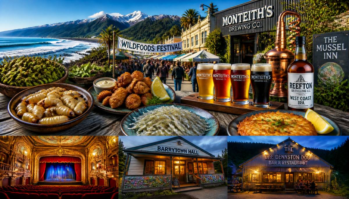 West Coast, New Zealand: A Wonderland of Wild Foods and Quirky Bars