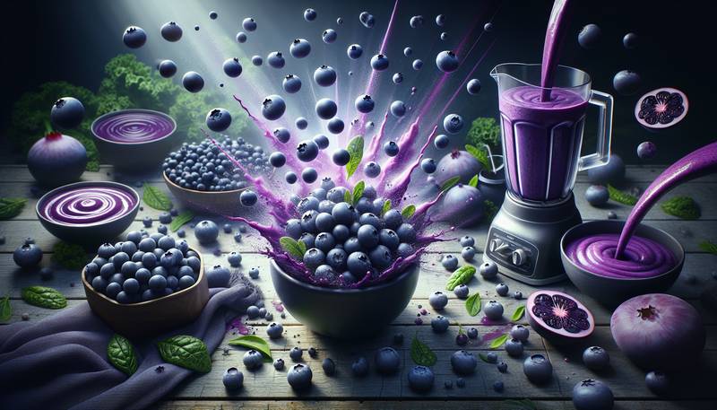 Blueberries: The Antioxidant Burst for Desserts and Smoothies