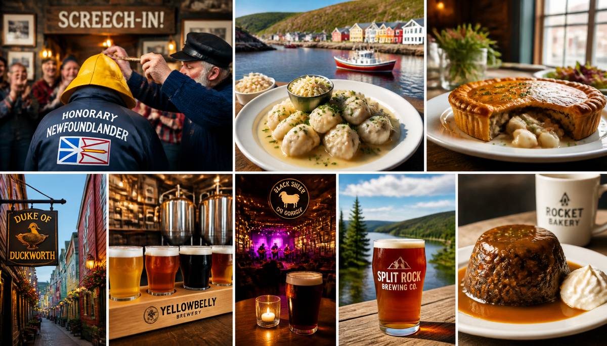 Newfoundland and Labradors Unique Pub and Restaurant Culture