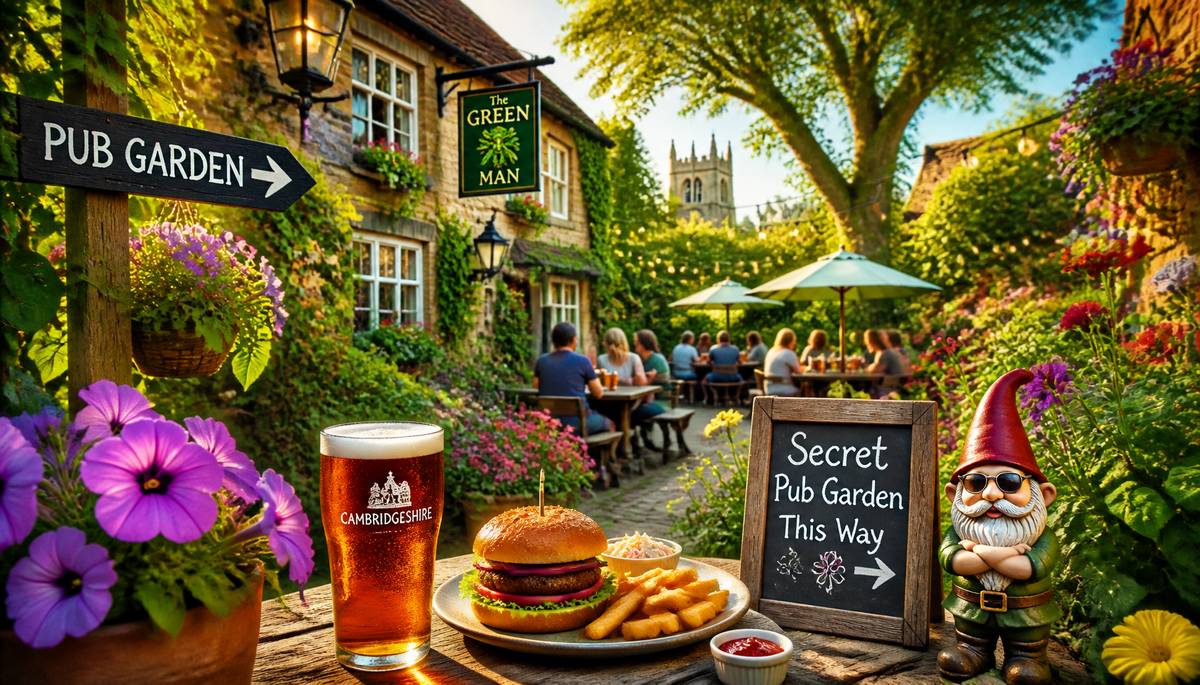 Discovering the Secret Pub Gardens of Cambridgeshire