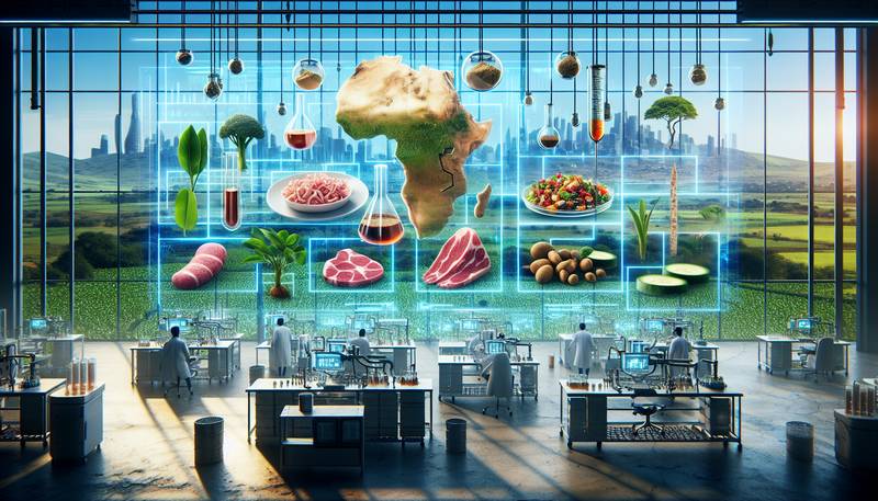Biotech Solutions for Food Insecurity in Africa: Merging Cell-Based and Plant-Based Foods
