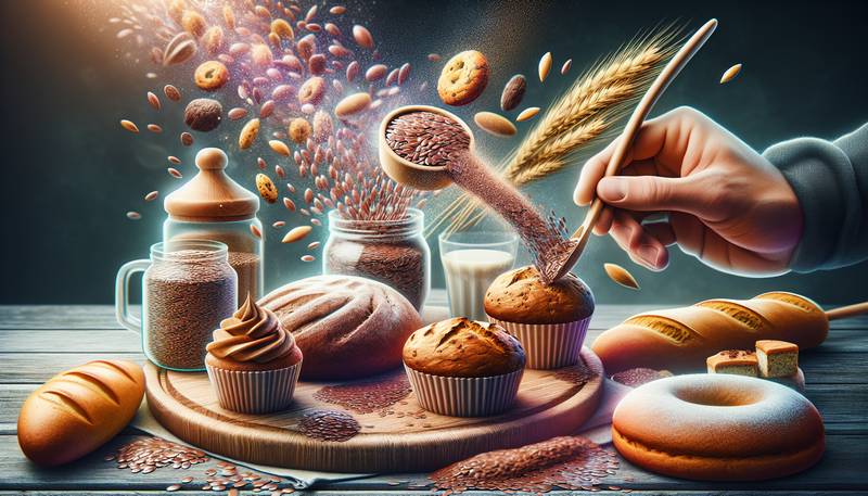 Flaxseeds: Digestive Health Booster for Baked Goods