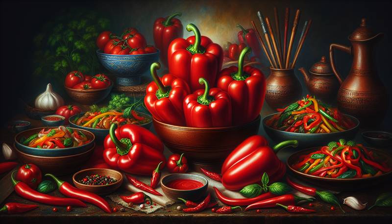 Red Bell Peppers: Vitamin C Power for Stir-Fries and Salads