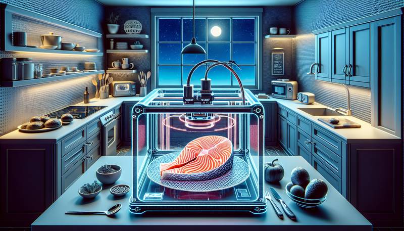 3D Food Printing: Introducing the Worlds First 3D Printed Salmon Filet