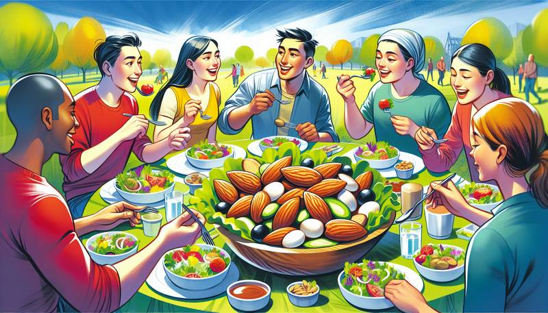 Almonds: The Crunchy Addition for Healthy Fat in Salads