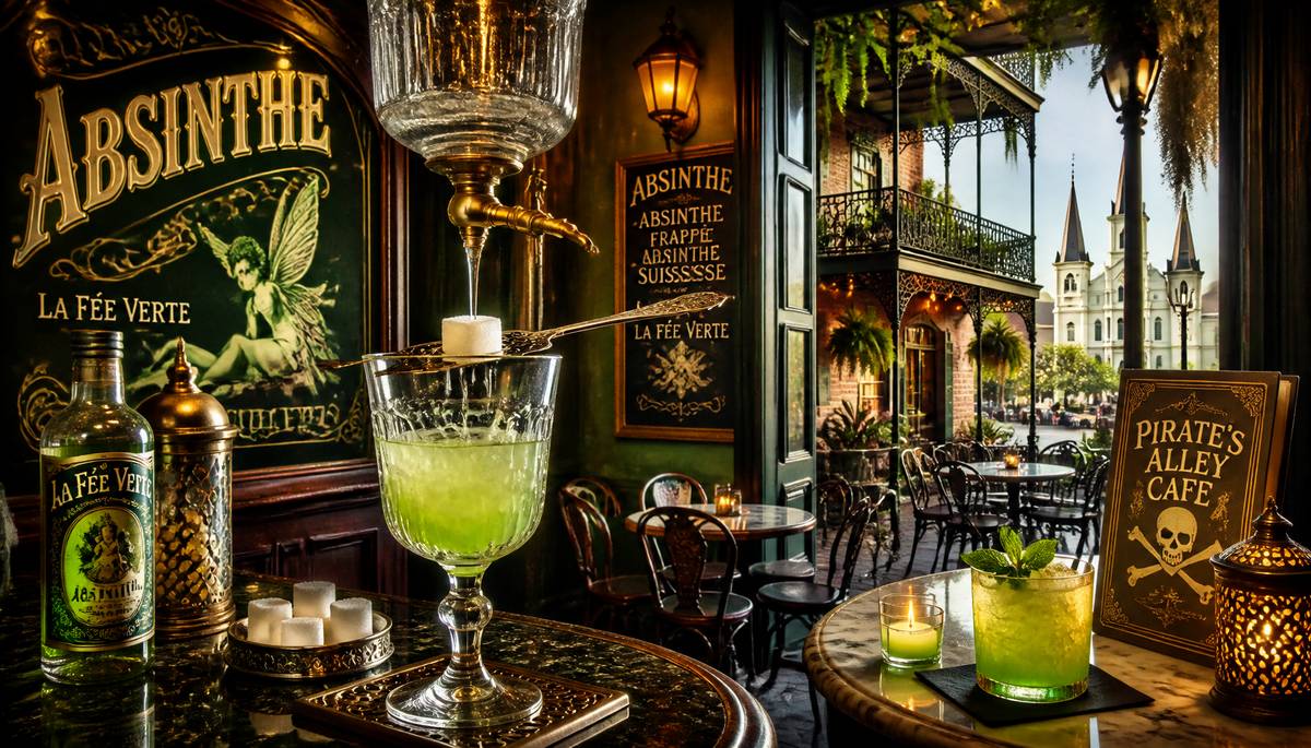 The Surreal and Savory Experience of Louisianas Absinthe Bars